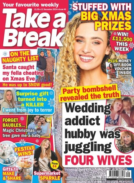 Take a Break Weekly – 5 December 2024 Cover