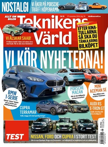 Teknikens varld – 27 November 2024 Cover