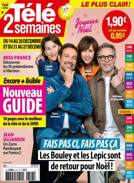 Tele 2 Semaines – 14 Decembre 2024 Cover