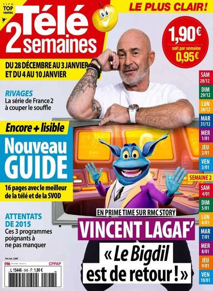 Tele 2 Semaines – 28 Decembre 2024 Cover