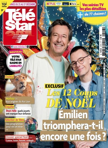 Tele Star – 16 Decembre 2024 Cover