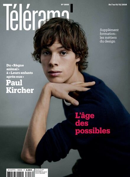 Telerama Magazine – 4 Decembre 2024 Cover