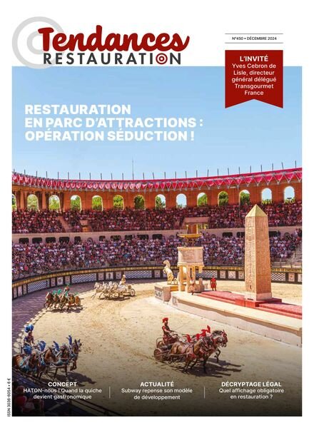 Tendances Restauration – Decembre 2024 Cover