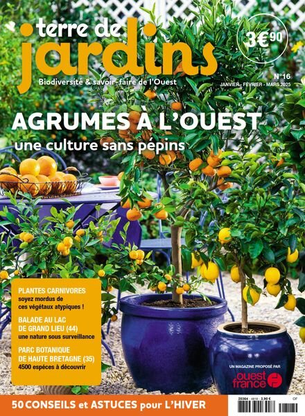 Terre de Jardins – Janvier-Mars 2025 Cover