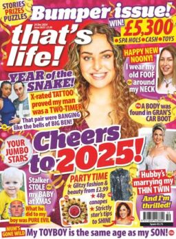 that’s life! UK – 12 December 2024