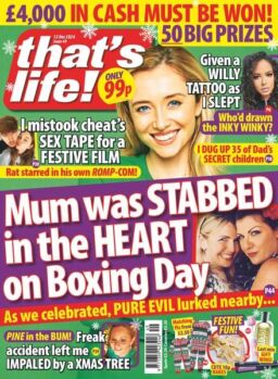 that’s life! UK – 5 December 2024