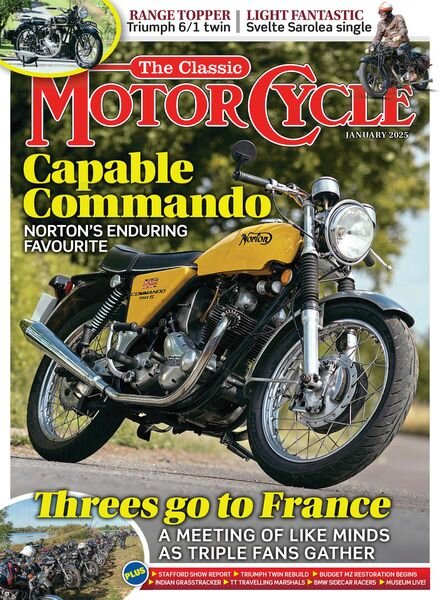 The Classic MotorCycle – January 2025 Cover