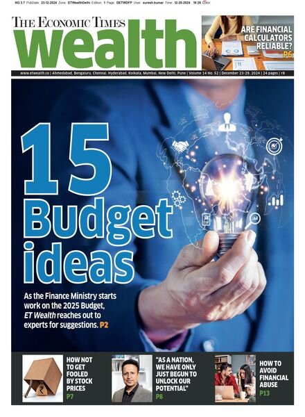 The Economic Times Wealth – December 23 2024 Cover