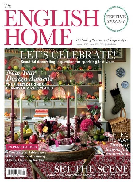 The English Home – January 2025 Cover