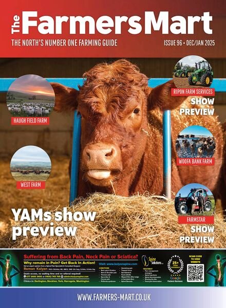 The Farmers Mart – December 2024 – January 2025 Cover