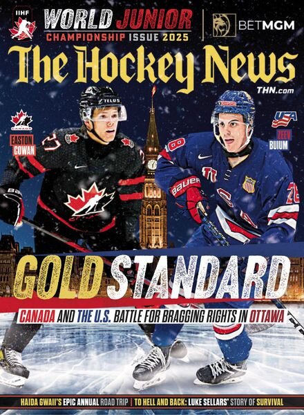 The Hockey News – World Juniors Special 2025 Cover