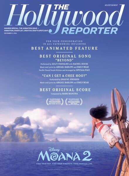 The Hollywood Reporter – Awards Special 33A – December 2 2024 Cover
