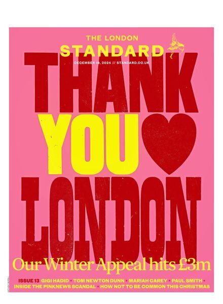 The London Standard – 19 December 2024 Cover