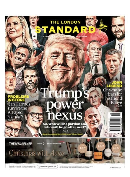 The London Standard – 28 November 2024 Cover