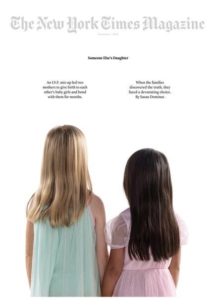 The New York Times Magazine – 1 December 2024 Cover