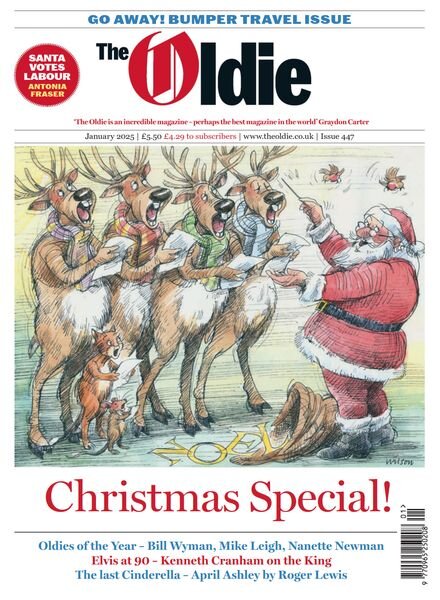 The Oldie – January 2025 Cover