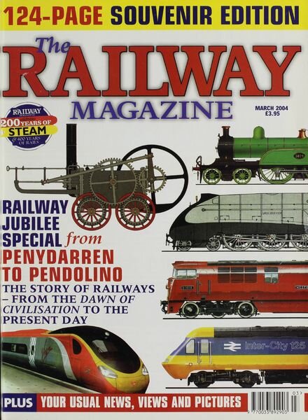 The Railway Magazine – March 2004 Cover