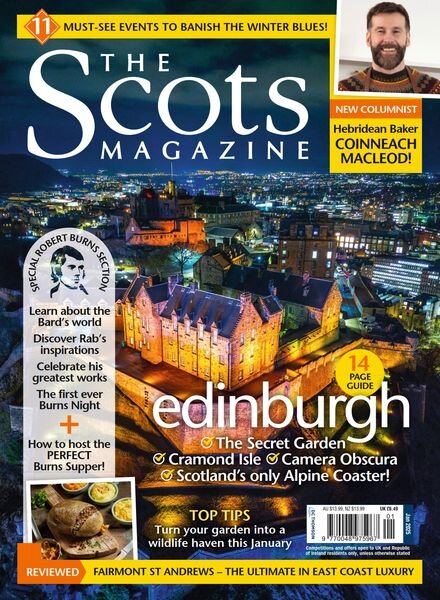 The Scots Magazine – January 2025 Cover