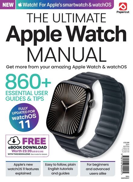 The Ultimate Apple Watch Manual – January 2025 Cover