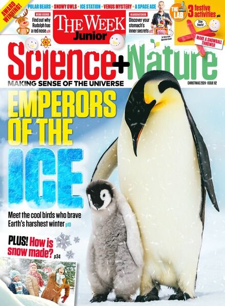 The Week Junior Science+Nature UK – Christmas 2024 Cover