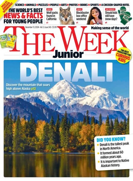 The Week Junior USA – December 13 2024 Cover