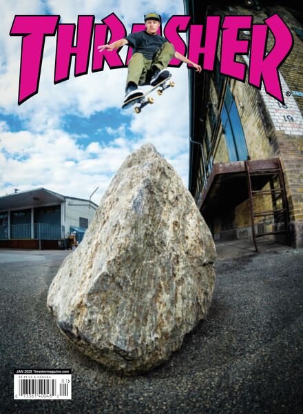 Thrasher – January 2025 Cover
