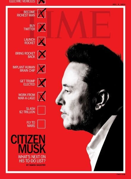 Time USA – December 9 2024 Cover
