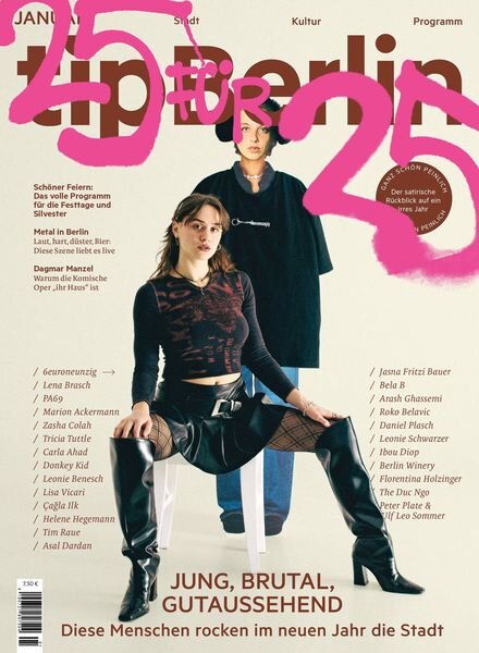 tip Berlin – Januar 2025 Cover
