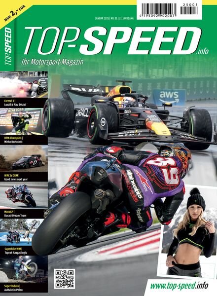 Top-Speed – Januar 2025 Cover