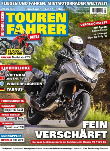 Tourenfahrer – Januar 2025 Cover