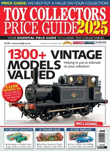 Toy Collectors Price Guide – 2025 Cover