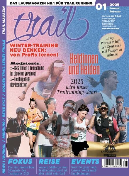 Trail Magazin – Januar-Februar 2025 Cover