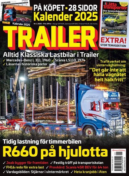 Trailer Sverige – 18 December 2024 Cover