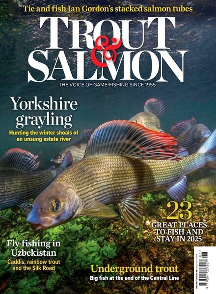 Trout & Salmon – January 2025 Cover
