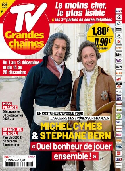 TV Grandes chaines – 7 Decembre 2024 Cover