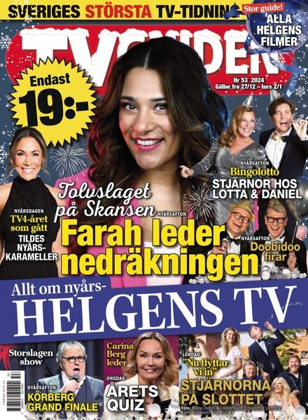 TV-guiden – 27 December 2024 Cover