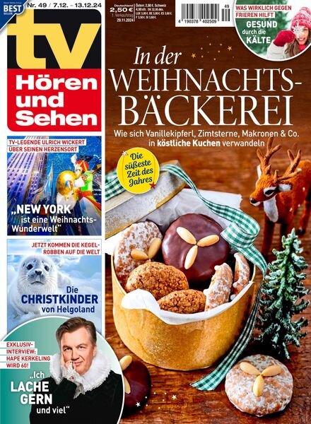 TV Horen und Sehen – 29 November 2024 Cover