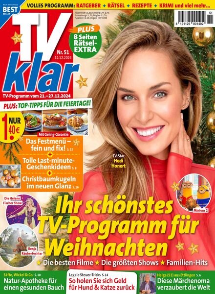 TV Klar – 12 Dezember 2024 Cover