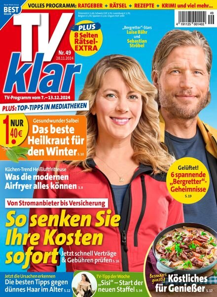 TV Klar – 28 November 2024 Cover
