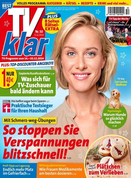 TV Klar – 5 Dezember 2024 Cover