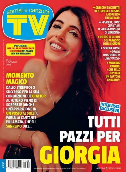TV Sorrisi e Canzoni – 3 Dicembre 2024 Cover