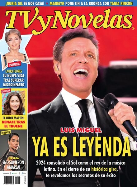 TVyNovelas Mexico – 25 Noviembre 2024 Cover