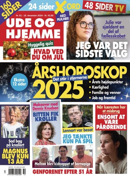 Ude og Hjemme – 16 December 2024 Cover