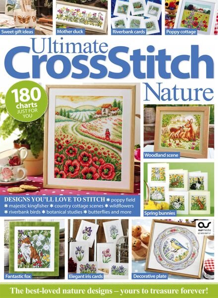 Ultimate CrossStitch Nature – January 2025 Cover