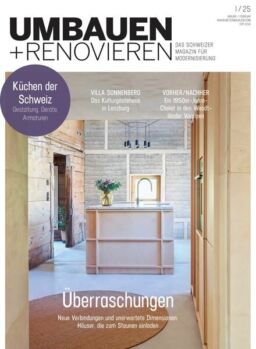 Umbauen + Renovieren – Januar 2025