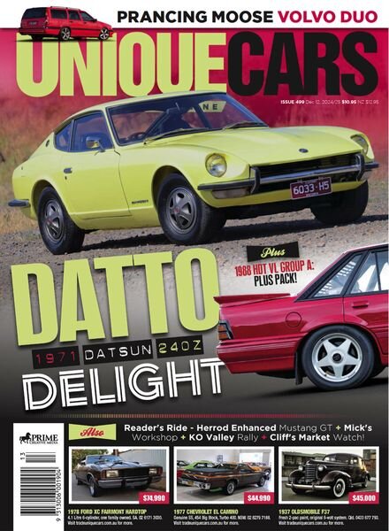 Unique Cars Australia – 12 December 2024 Cover