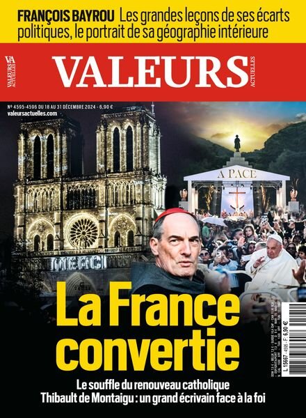 Valeurs Actuelles – 18 Decembre 2024 Cover