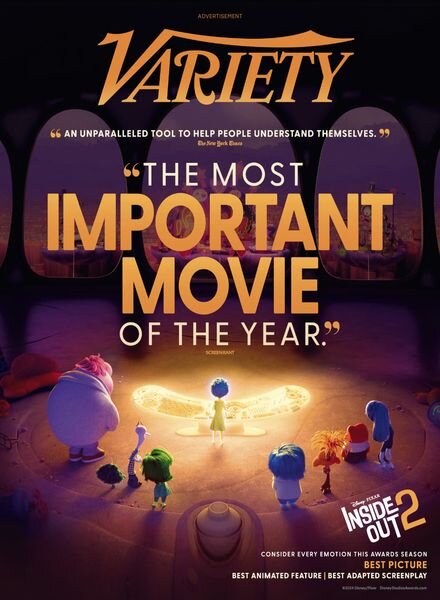 Variety – 27 November 2024 Cover