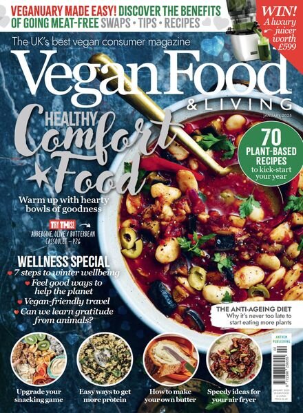 Vegan Food & Living – January 2025 Cover