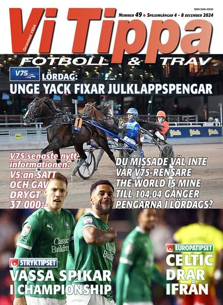 Vi Tippa – 3 December 2024 Cover